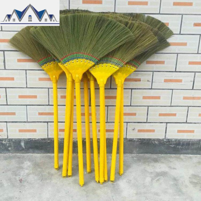 竹扫帚打扫扫地少吧 笤帚 家用短柄高粱结实公路老式工地清扫庭院 三维工匠