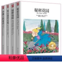 [正版]沙滩上的童话 秘密花园 绿野仙踪绿山墙的安妮 全4册6-15岁儿童文学精美原创插画生动诠释故事情节名家名译精装