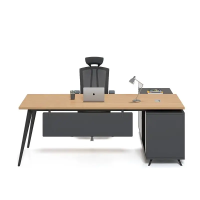 涵美大成 大班台办公桌 2000*1000*760mm 张