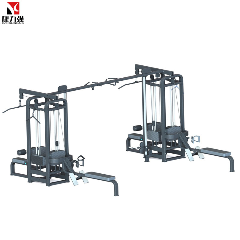 康力强KLQ1031商用八人站方位大飞鸟龙门架综合组合训练力量器械