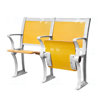 臻远ZY-LTY-83 阶梯教室排椅礼堂椅会议室报告厅联排椅 后排双人位