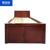 聚越唐JUYUETANG实木音床大床床架公寓床垫架子静谧设计稳固耐用