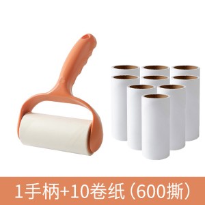 滚筒粘毛器可撕式粘毛器衣物粘尘黏灰除毛毡滚刷衣服吸毛替换纸