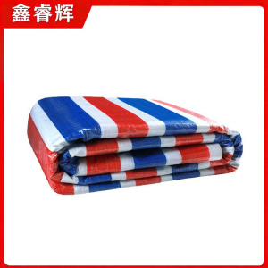 鑫睿辉 彩条布 双覆膜4*10m 卷