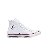 匡威(CONVERSE)高帮休闲运动鞋白色圆头设计系带透气舒适男士跑步