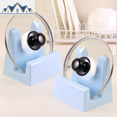 2个装锅盖架带接水盘厨房用品收纳架放砧板架菜板架置物架案板架 三维工匠