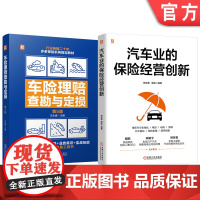 套装 汽车业的保险经营创新图书套装(共2册) 车险理赔 查勘定损 汽车保险 车险从业必备 车险条款解读 现场查勘 损