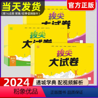 [3本]语文+数学+英语〔江苏专版〕 三年级上 [正版]2024春通成学典拔尖大试卷小学特训上册苏教SJ江苏人教版译林版