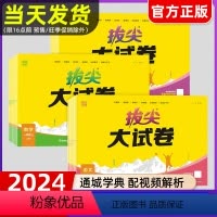 [3本]语文+数学+英语〔江苏专版〕 三年级上 [正版]2024春通成学典拔尖大试卷小学特训上册苏教SJ江苏人教版译林版