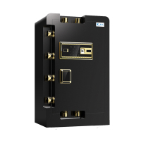 臻远全钢实心防盗保险柜 高80cm指纹款尊贵黑色