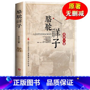 骆驼祥子 [正版]完整无删减海底两万里七年级必读书原著骆驼祥子原著凡尔纳原版全译小学版初中生课外阅读书籍初中版人民教育出