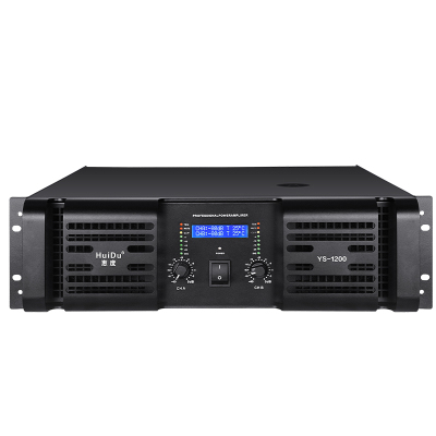 惠度(HuiDu)YS-1200专业双通道1200W*2模拟纯后级功放(销售单位:台)