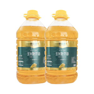 绿多源食用油玉米胚芽油10L*2 /箱炒菜美味