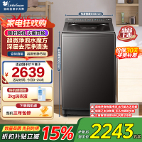 小天鹅(LittleSwan)10KG波轮洗衣机全自动 水魔方小乌梅超微净泡直驱变频TB10VE40D