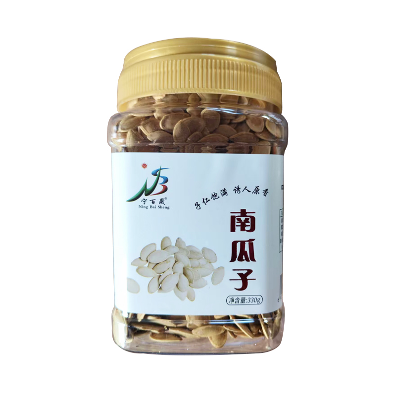 宁百晟南瓜子330g/罐