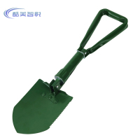 酷美智悦 多功能折叠工兵铲绿色 KM-BH670 把
