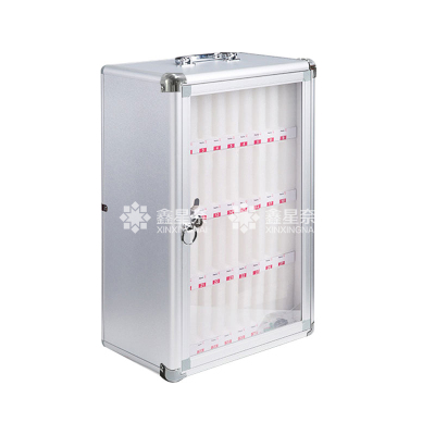 鑫星奈 手机保管箱壁挂式存放柜带锁手机柜保管柜寄存箱手机箱 36位