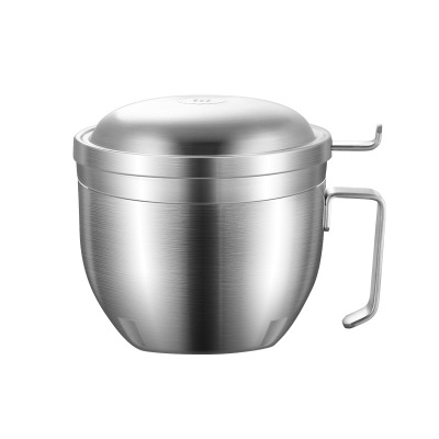 稳帆甄选 304不锈钢双层快餐杯 带菜格 CJ6031/个