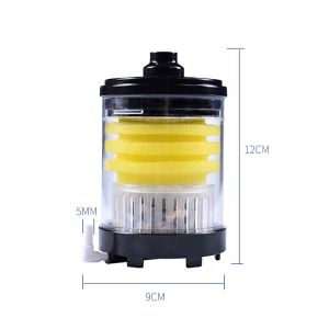 鱼缸水妖精过滤器水族箱增氧气泵吸便器热带观赏鱼迷你小型反气举