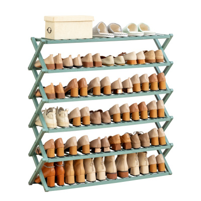 折叠鞋架子家用简易口室内好看经济型鞋柜收纳放宿舍多层