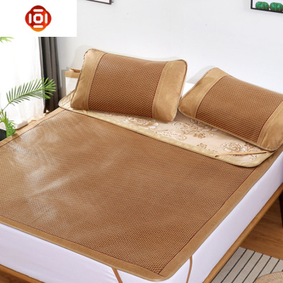 凉席藤席1.8m春夏双面可用折叠1.5米1.2学生宿舍单人空调席子三维工匠