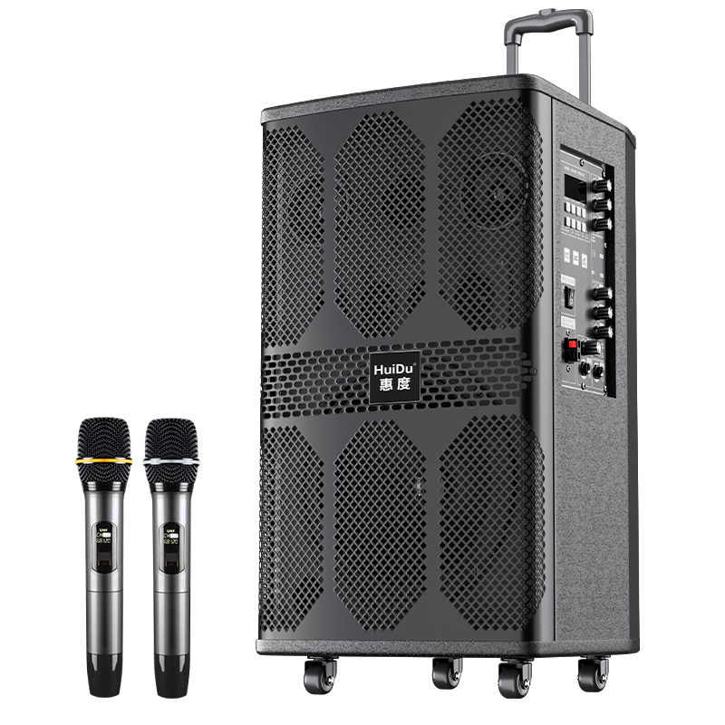 惠度(HuiDu)WDA-1000专业十寸户外多喇叭拉杆音响带电池话筒(销售单位:台)
