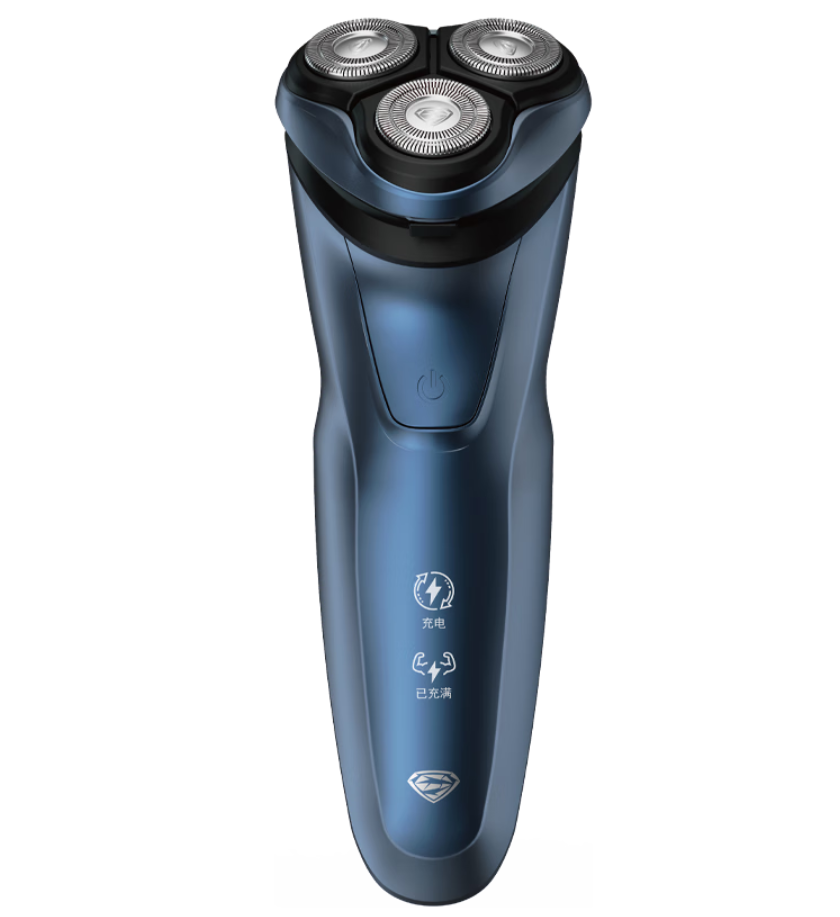 超人(SID)剃须刀电动刮胡刀男士车载充电式便携剃胡须子刀情人节生日送男友礼物送老公 三头剃须刀RS351