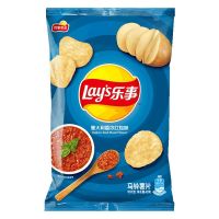 乐事薯片多口味休闲零食小吃办公室休闲零食 红烩味40g*10袋