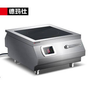 德玛仕DEMASHI商用电磁炉8000W大功率电磁炉商业平面不锈钢电池爆炒炉 IH-TT-8000NC