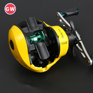 光威CA小黄轮泛用鱼线轮路亚轮金属渔轮远投打黑水滴轮超轻筏钓轮