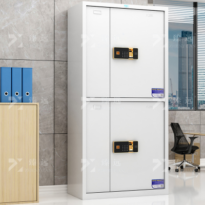 臻远 ZYJJ-80017 保密柜密码文件柜保密档案资料柜钢制密码锁保密 常规通双节指纹锁