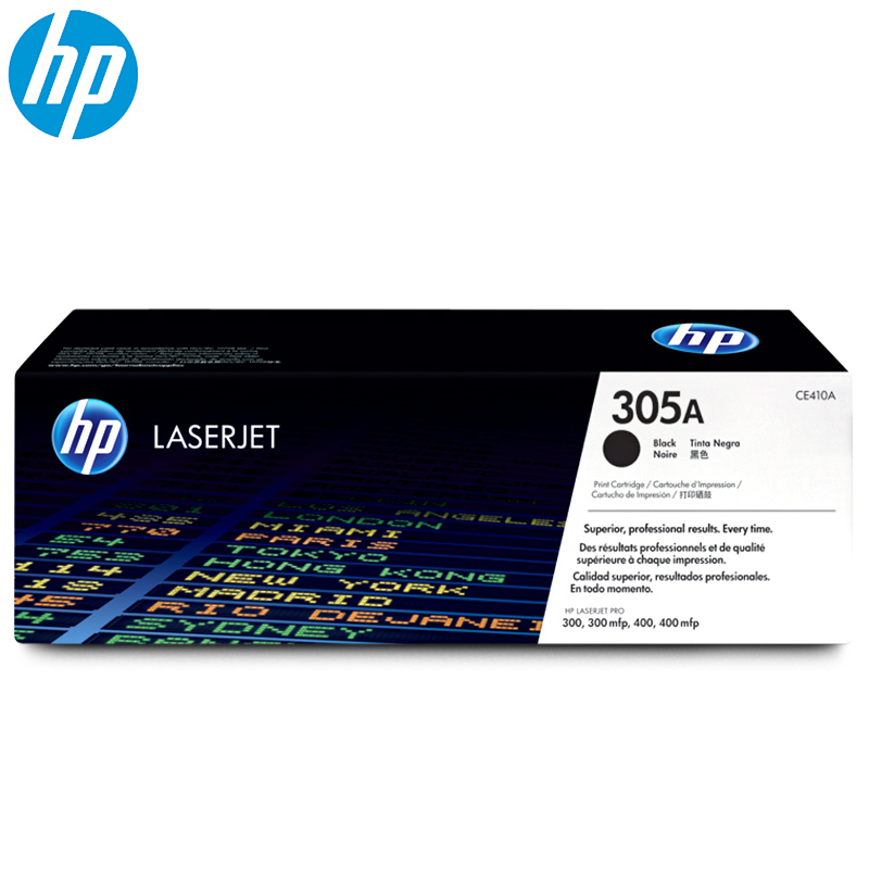 惠普(HP)305A 适用M351 M451dn 375NW CE410A-3a四色套装 CE410A粉盒 四色套装