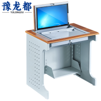 豫龙都电脑桌外置单人张