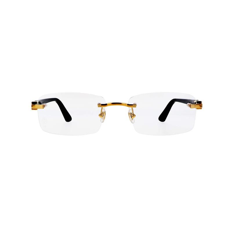 Cartier/卡地亚平光镜男款饰徽标赠品镜片不售后太阳眼镜