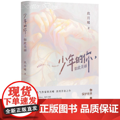 少年的你 如此美丽 玖月晞著 易烊千玺&周冬雨主演电影《少年的你》你保护世界我保护你 原著小说 书籍