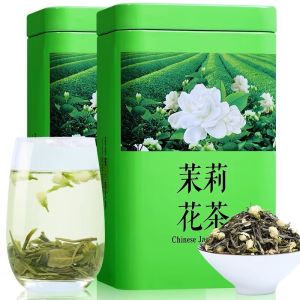 福岗茶叶 茉莉花茶2025新茶耐泡浓香型花草茶袋装125g