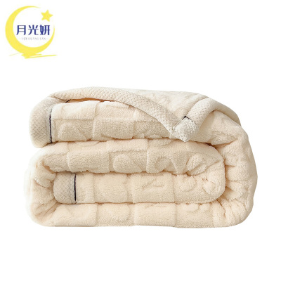 月光妍 针织绒毛毯 180*200cm 条