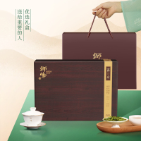狮峰牌2025新茶预售高山头采明前特级龙井绿茶叶高档礼盒春茶木盒送礼