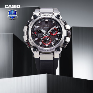 卡西欧CASIO MTG-B3000BD-1APR 200米防水男士石英表 日韩品质指针设计全国联保