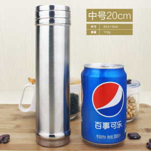 不锈钢调味罐烧烤调料瓶芝麻胡辣椒粉孜然粉瓶旋转式佐料撒料罐瓶 敬平 中号20厘米(旋转款)