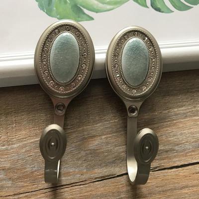 BONJEAN窗帘配件辅料墙钩挂钩壁钩水晶瓷墙钩窗帘挂球/绑球绑绳/装饰球