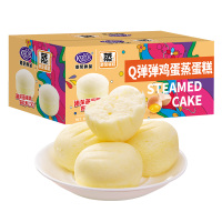 港荣蒸鸡蛋原味蛋糕480克箱装美味享不停
