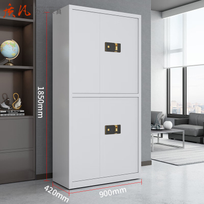 质凡 保密柜通双节带抽电子指纹锁 /ZF-BMG016/1850*420*900mm