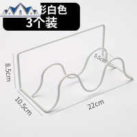家用鞋架鞋钩口简易浴室厕所拖鞋架壁挂卫生间免打孔挂式拖鞋架 三维工匠收纳层架