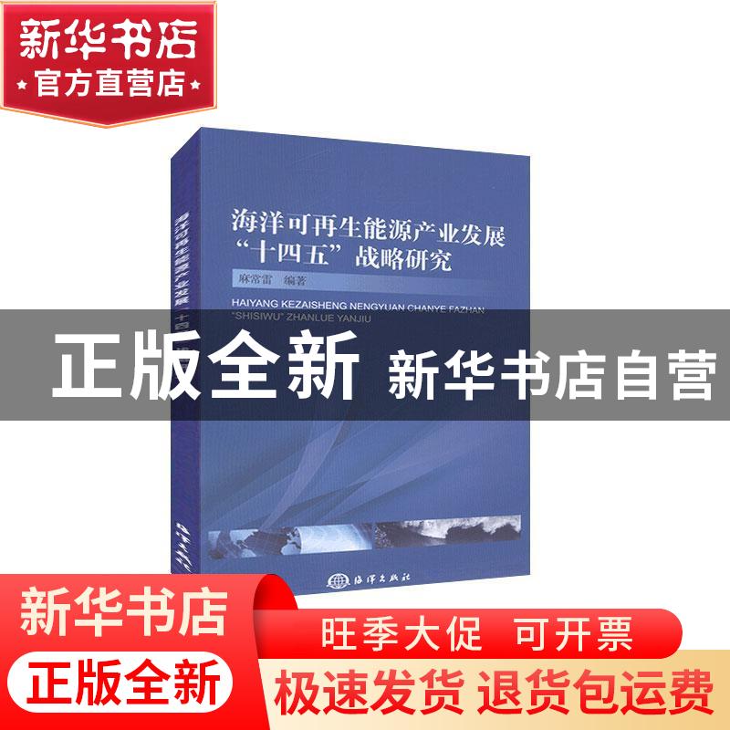 正版 海洋可再生能源产业发展十四五战略研究 麻常雷 海洋出版社
