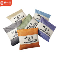 蒙卡森 MONCASSEN 衣柜除湿除味麻布除甲醛竹炭包500g/包