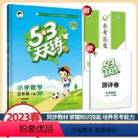 数学 五年级下 [正版]2023春新版 53天天练五年级下册数学北师大版BSD小学5年级下册数学书同步训练练习册试卷测试