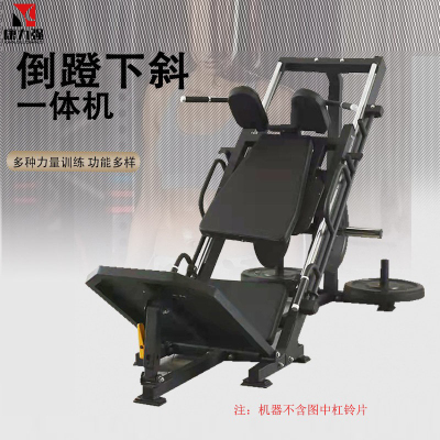 康力强LS13倒蹬下斜一体机商用倒蹬机健身房45度90度多功能家用器材