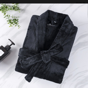 薄款情侣睡袍秋冬天加绒加厚女士家居服浴衣长款性感袍男士浴袍