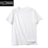 HLCOMAN线下698 夏季男女情侣速干圆领短袖舒适透气运动百搭纯色半袖T恤